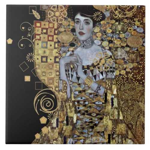 Adele Klimt Ceramic Tile