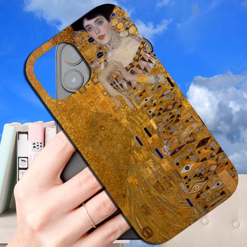 Adele Lady in Gold by Gustav Klimt iPhone 15 Case