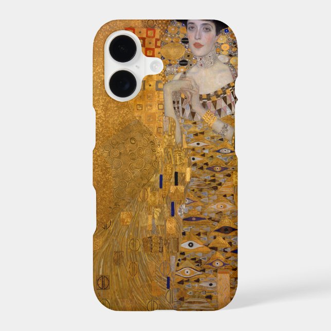 Adele, Lady in Gold by Gustav Klimt Case-Mate iPhone Case (Back)