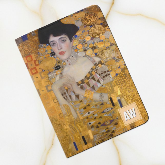 Adele, Lady in Gold Passport, Monogram / Klimt Passport Holder (Adele, Lady in Gold Passport Cover / Klimt, monogram)