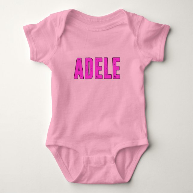 Adele name, for Adele Baby Bodysuit (Front)