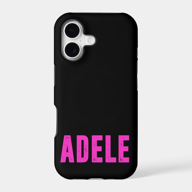 Adele name, for Adele Iphone Case (Back)