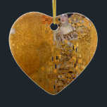 Adele, The Lady in Gold - Gustav Klimt Ceramic Ornament<br><div class="desc">Portrait of Adele Bloch-Bauer I - The Lady in Gold - The Woman in Gold - Gustav Klimt.</div>