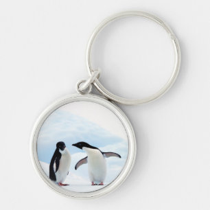 Adelie Penguins Keychain
