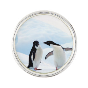 Adelie Penguins Lapel Pin