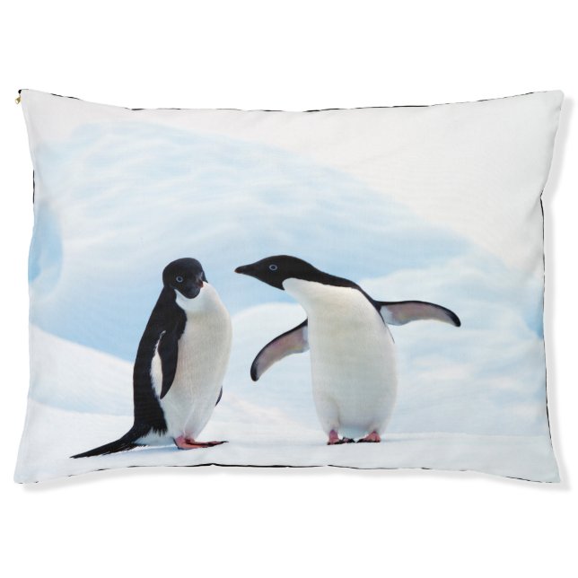 Adelie Penguins Pet Bed (Front)