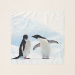 Adelie Penguins Scarf<br><div class="desc">Two funny Adelie penguins looking at each other,  Antarctica.  

Image © Angelika Stern</div>