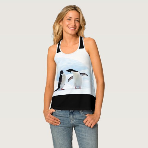 Adelie Penguins Tank Top