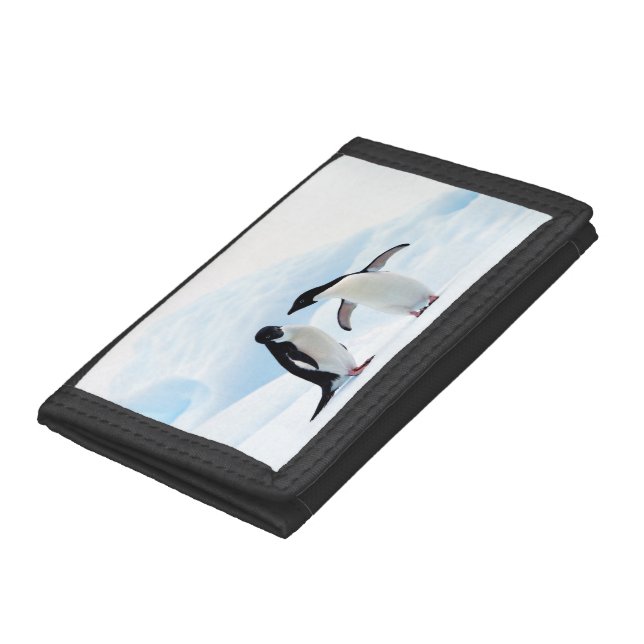 Adelie Penguins Trifold Wallet (Bottom)