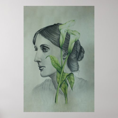 Adeline Virginia Woolf Poster