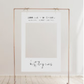 Selfie Photo Booth Prop Frame Wedding Shower Foam Board