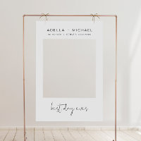 ADELLA Best Day Ever Wedding Photo Frame Prop