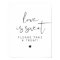 ADELLA Minimal Love is Sweet Treat Favor Table