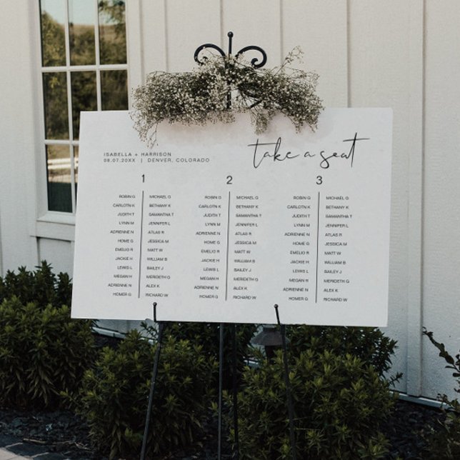 ADELLA Modern Minimalist Banquet Table Seating Foam Board (Creator Uploaded)