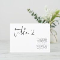 ADELLA Modern Minimalist Table Seating Card