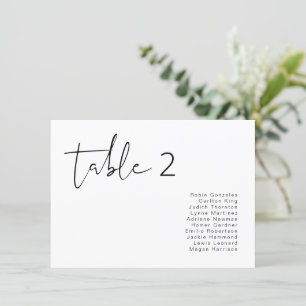 ADELLA Modern Minimalist Table Seating Card