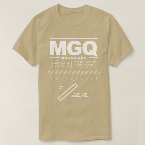 Aden Adde International Airport MGQ T_Shirt