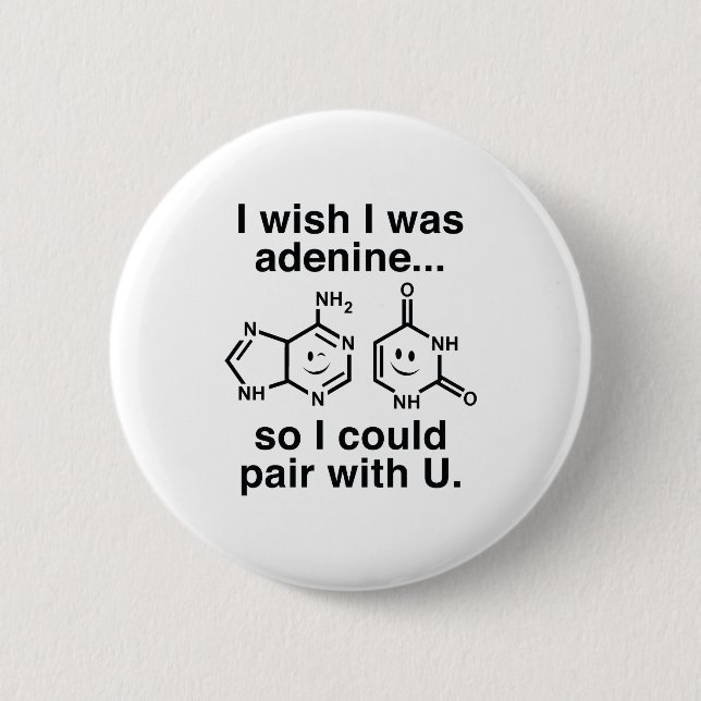 Adenine Button (Front)