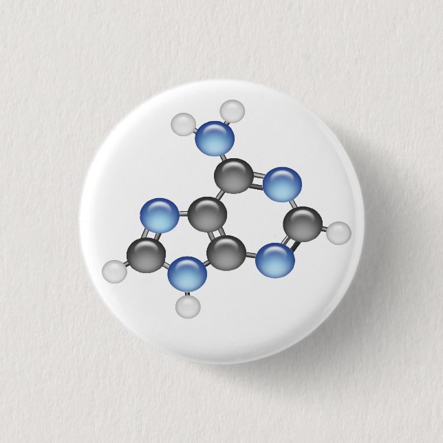 Adenine Button (Front)