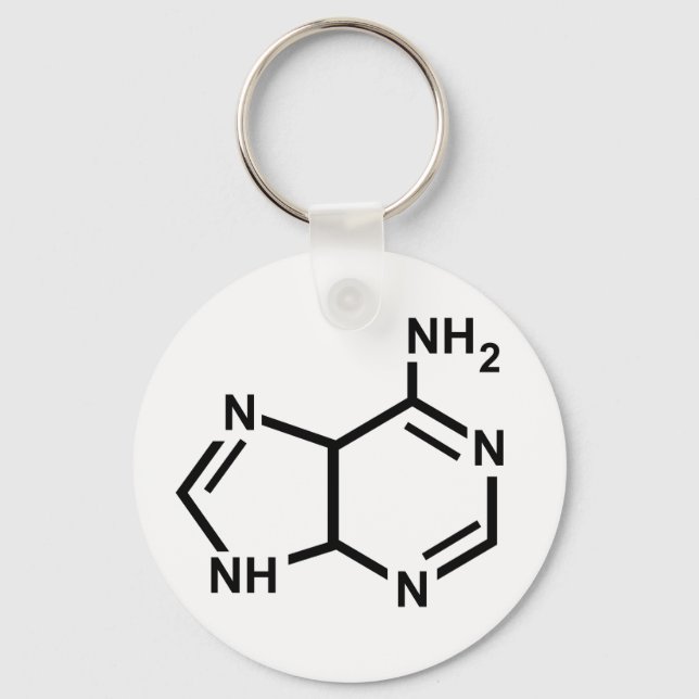 Adenine Keychain (Front)