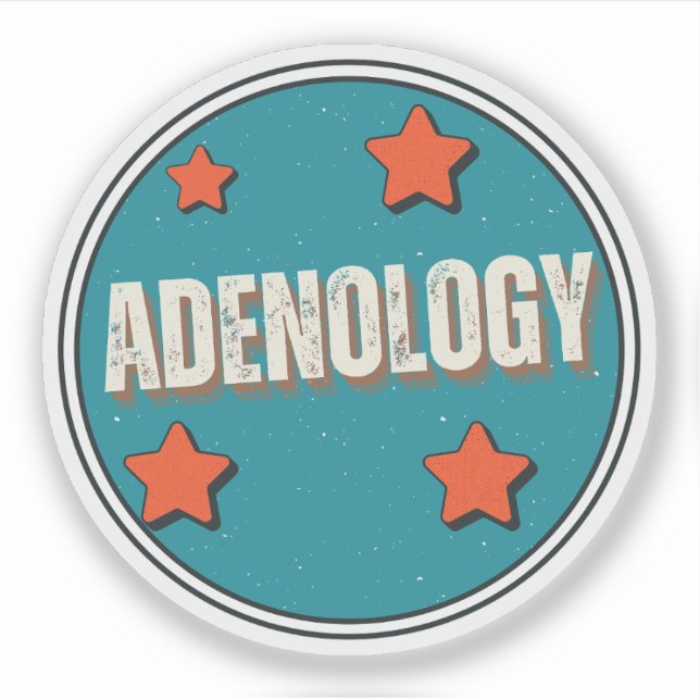 Adenology Sticker (Front)