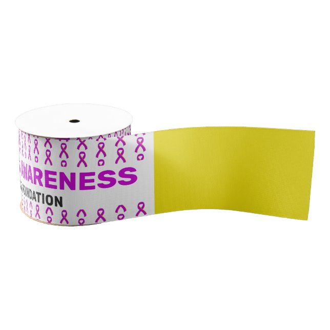 Adenomyosis Awareness Pattern Ribbon (Spool)