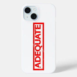 Adequate Stamp iPhone 15 Case