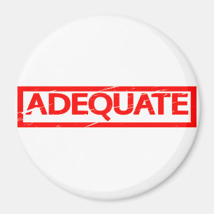 Adequate Stamp Magnet