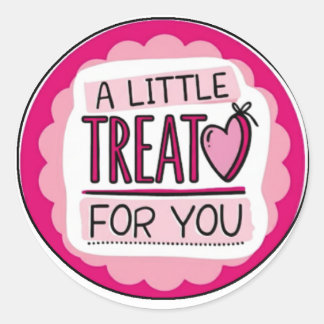 Adesivo a little classic round sticker