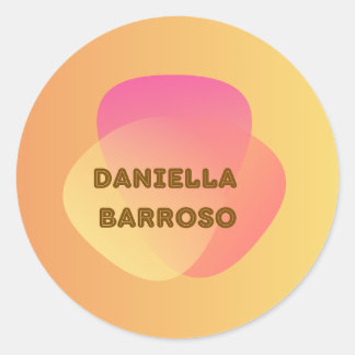 Adesivo Classic Round Sticker
