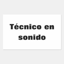 Adesivo técnico en sonido