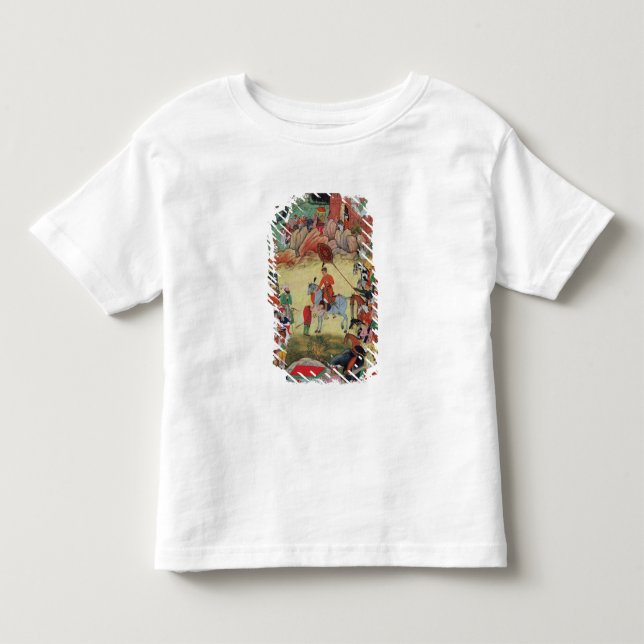 Adham Khan paying homage to Akbar at Sarangpur, Ce Toddler T-shirt (Front)