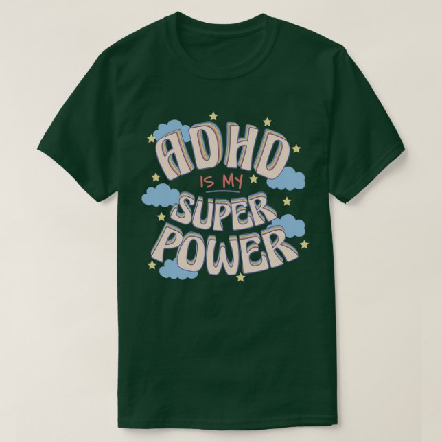 ADHD 18 T-Shirt (Design Front)