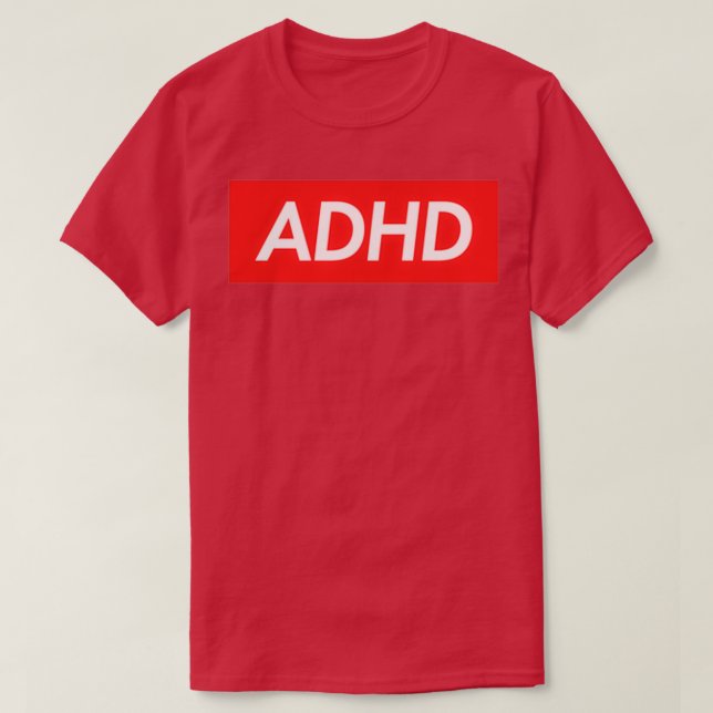 ADHD 23 T-Shirt (Design Front)