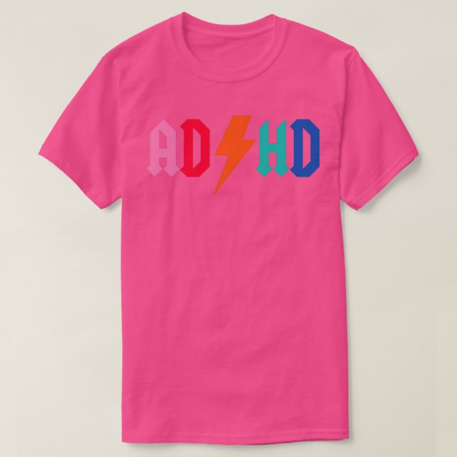 ADHD 7 T-Shirt (Design Front)