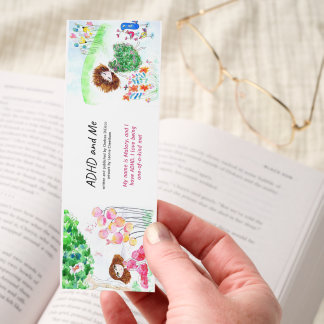 ADHD AND ME promotional bookmarks