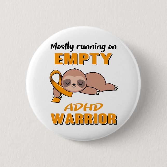 ADHD Awareness Button (Front)