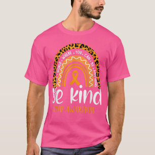 ADHD Awareness Leopard Rainbow Choose Kindness T-Shirt