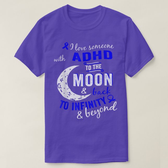 Adhd Awareness Shirt For Kid  (Design Front)