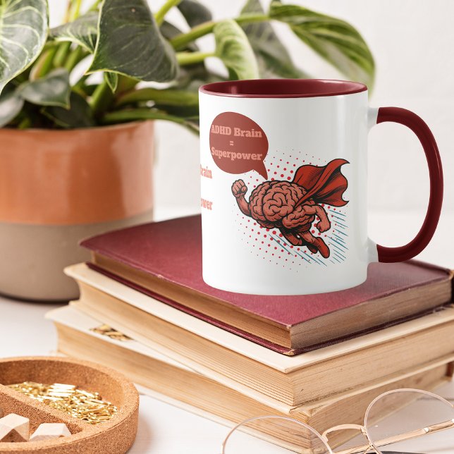 ADHD Brain Superpower  Mug (Creator Uploaded)