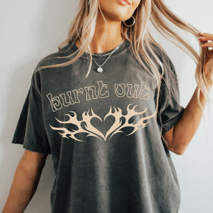 ADHD Burnout   AuDHD Burnt Out   Overstimulated T-Shirt