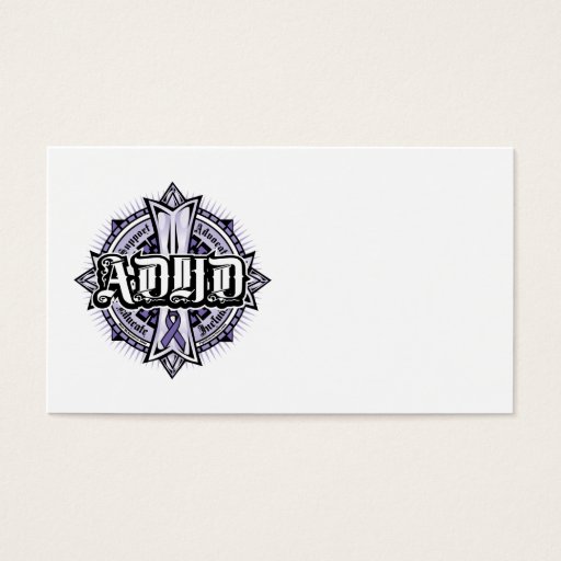 Customizable ADHD Celtic Cross Business Cards