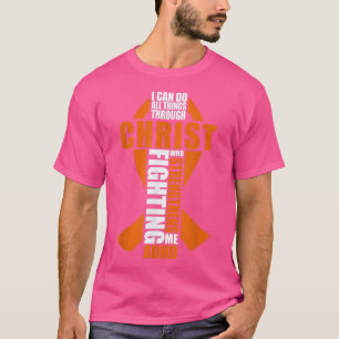 ADHD Christian I can do all things through Christ T-Shirt