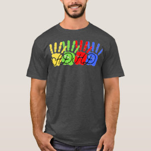 ADHD colorful T-Shirt