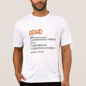 ADHD Definition Neurodiversity Awareness  T-Shirt