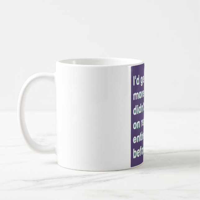 ADHD Disorganized Coffee Mug (Left)