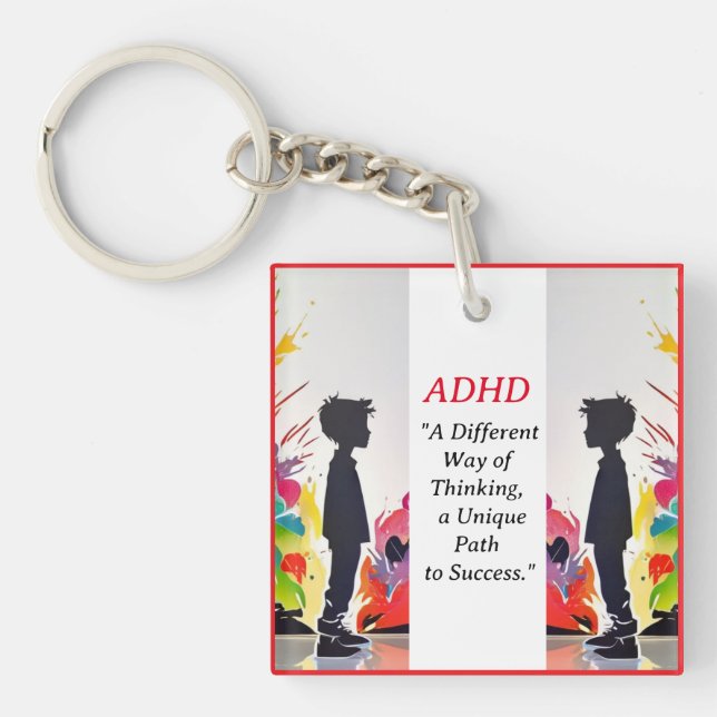 ADHD* Dr.Anders Osborne Ph.D Keychain (Front)