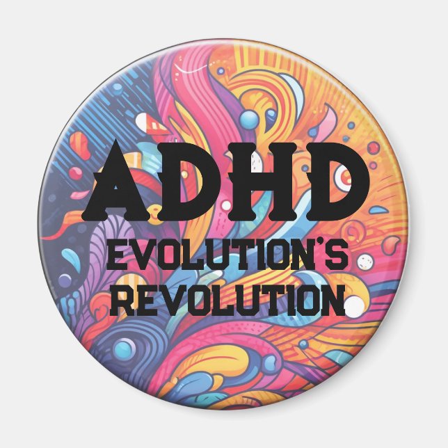 ADHD Evolution Magnet (Front)