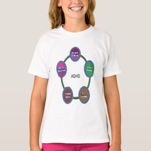 ADHD Facts Merch T_Shirt