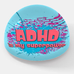 ADHD -Glass Dome Paperweight